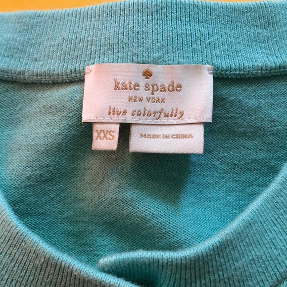 KATE SPADE New York Tiffany blue cardigan sweater - Picture 5 of 10